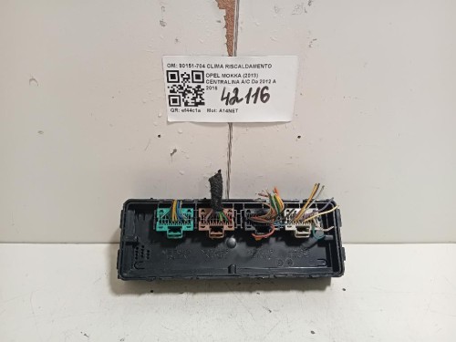 Centralina AC 90151-704 CLIMA RISCALDAMENTO Opel Mokka 2013