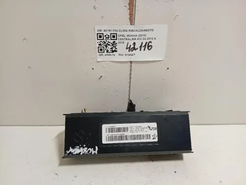 Centralina AC 90151-704 CLIMA RISCALDAMENTO Opel Mokka 2013