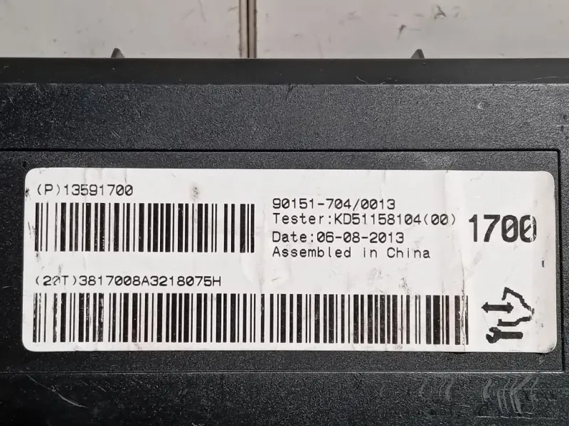 Centralina AC 13591700 Opel Mokka 2013