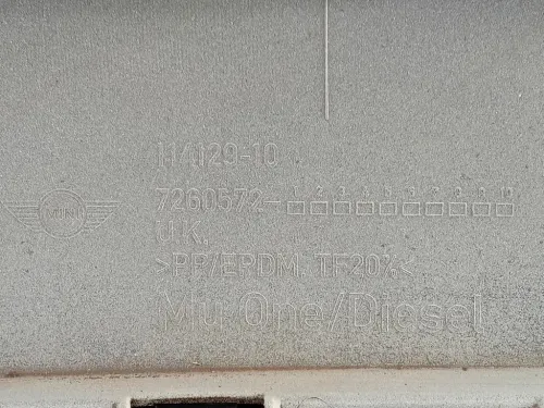 Paraurti POST 7260572- Mini MINI Cooper R56 2007