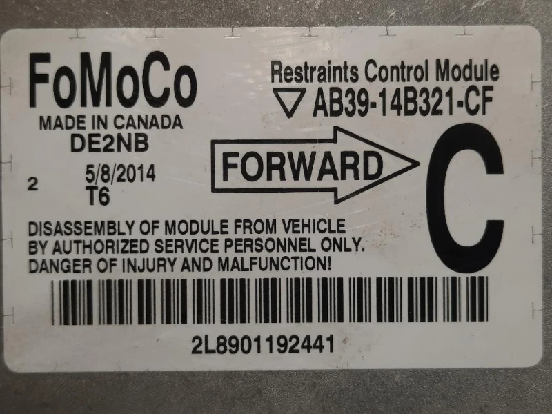 Centralina ABS ANT AB39-14B321-CF Ford Ranger IV 2012