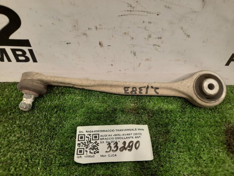 Braccio Oscillante ANT SX RH04-0062BRACCIO TRASVERSALE MANUBRIO Audi A4 8K5 Avant 2012