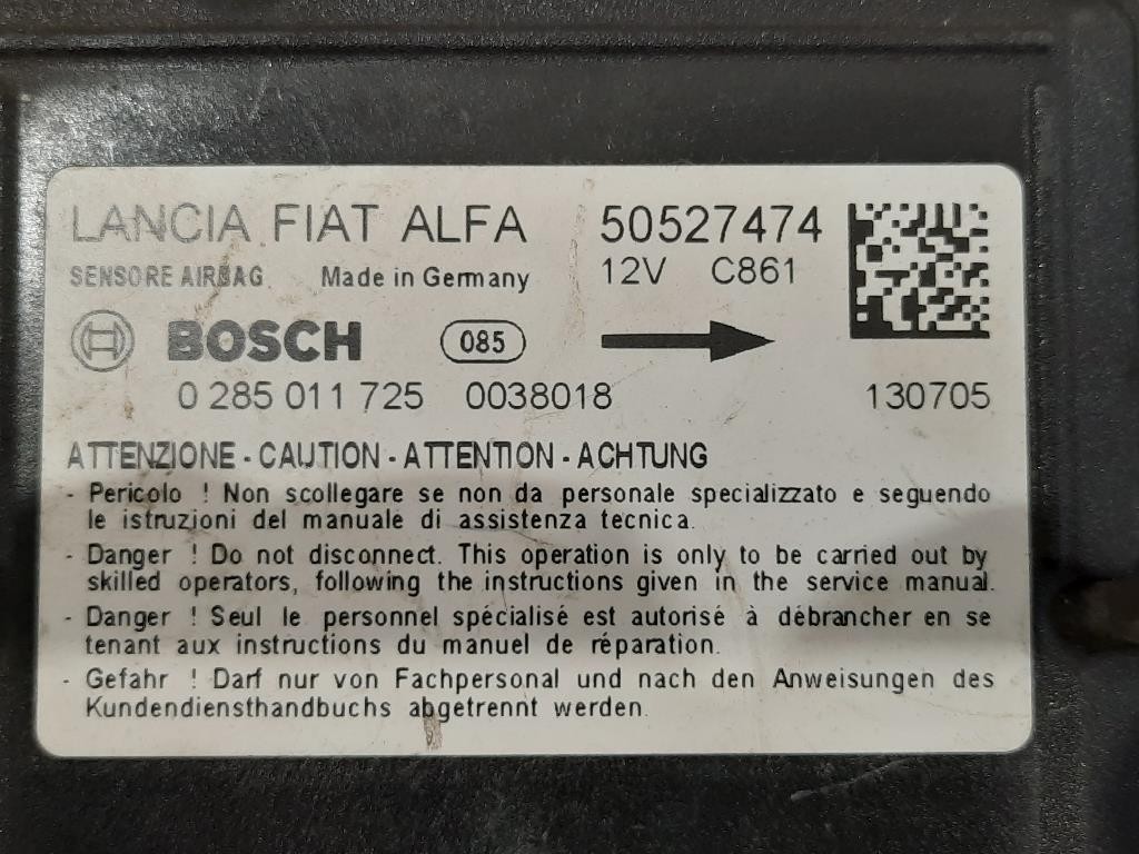 Centralina Air-bag 50527474 Alfa Romeo Giulietta 2010