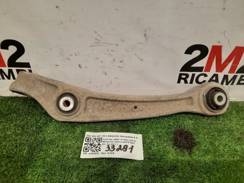 Braccio Oscillante ANT SX 8K0407155 C BRACCIO TRAVERSALE ANT SX Audi A4 8K5 Avant 2012