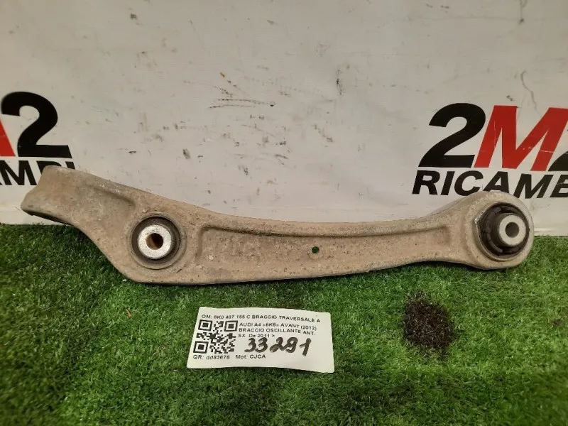 Braccio Oscillante ANT SX 8K0407155 C BRACCIO TRAVERSALE ANT SX Audi A4 8K5 Avant 2012
