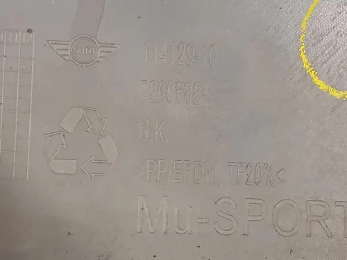 Paraurti POST 51127264358 Mini MINI Cooper R57 Cabrio 2007