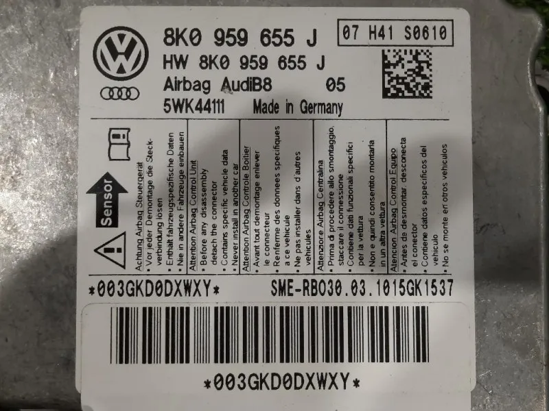 Centralina Air-bag 8K0 959 655 J Audi A4 8EC 2005