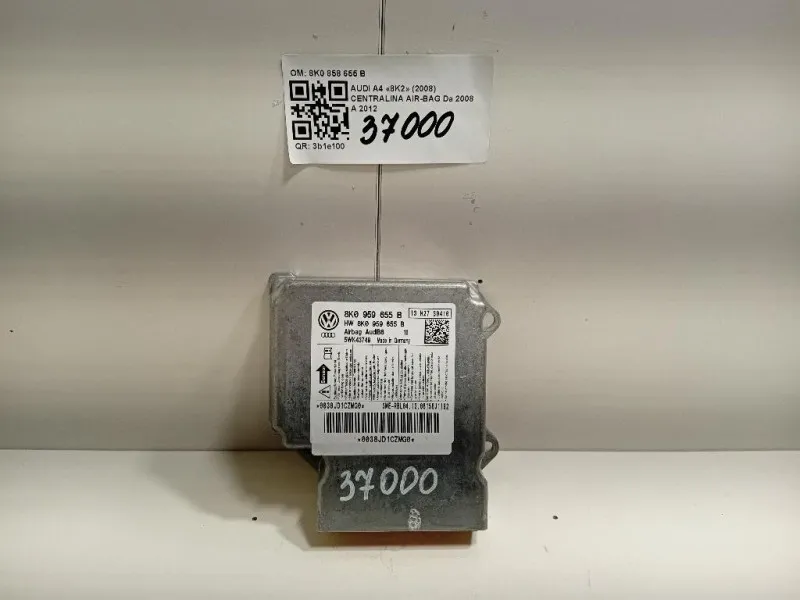 Centralina Air-bag 8K0 858 655 B Audi A4 8K2 2008