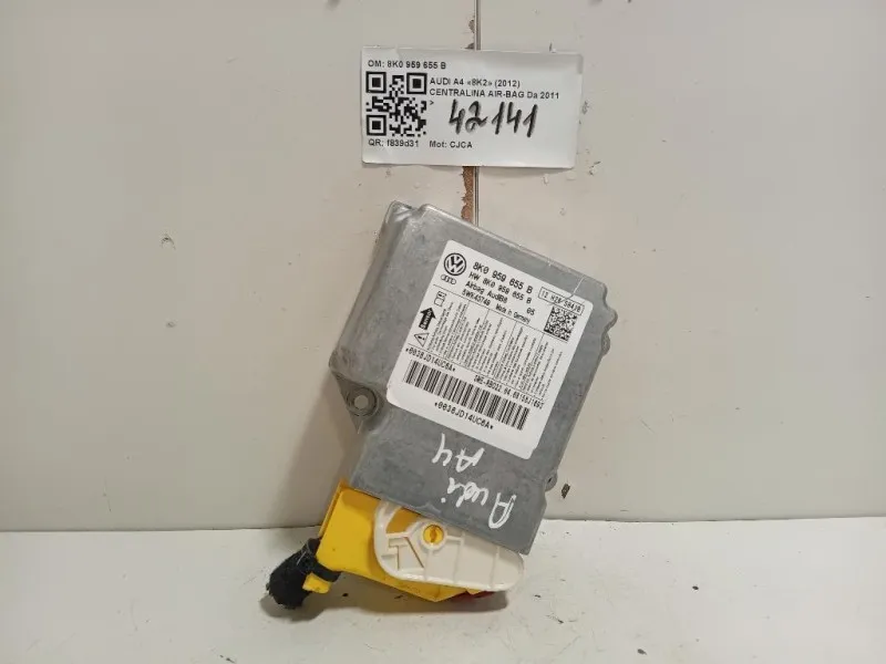 Centralina Air-bag 8K0 959 655 B Audi A4 8K2 2012