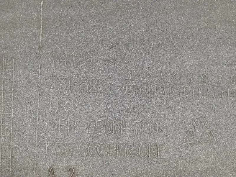 Paraurti POST 7318822 Mini MINI ONE F55 2014