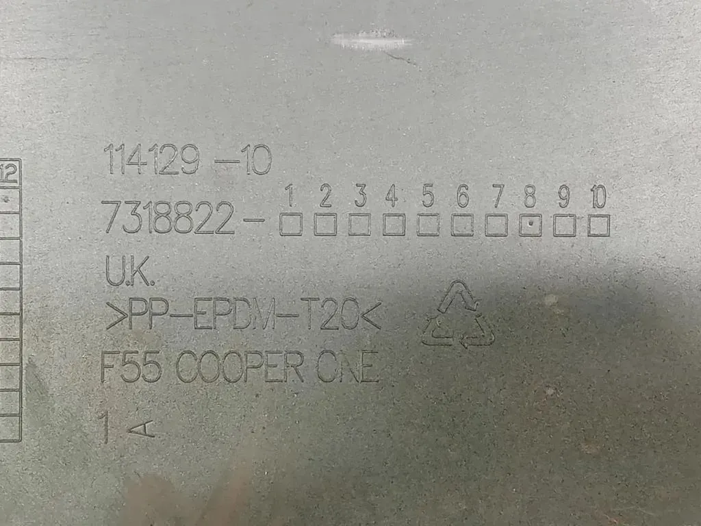 Paraurti POST 7318822 Mini MINI ONE F55 2014