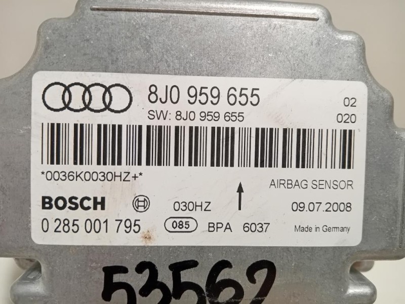 Centralina Air-bag 8J0959655 Audi TT 8J3 2007