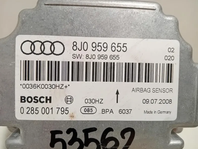 Centralina Air-bag 8J0959655 Audi TT 8J3 2007