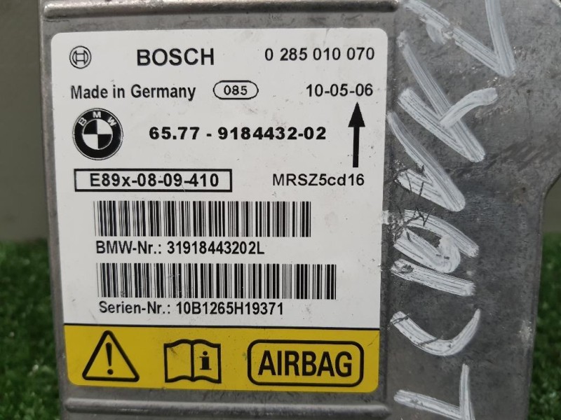 Centralina Air-bag 65779184432 Bmw Serie 1 E82 Coupe 2005