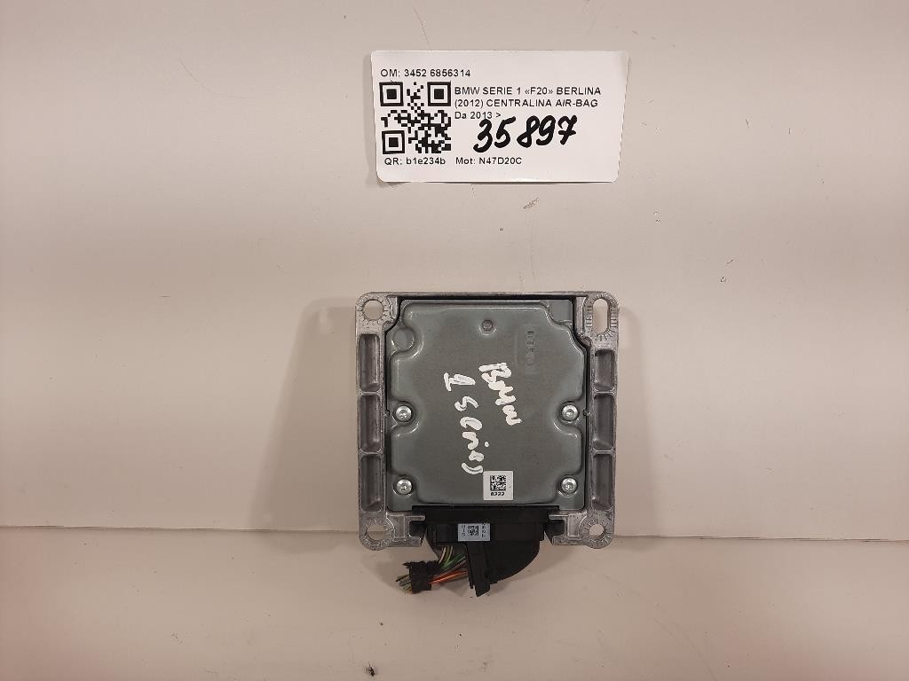 Centralina Air-bag 3452 6856314 Bmw Serie 1 F20 Berlina 2012