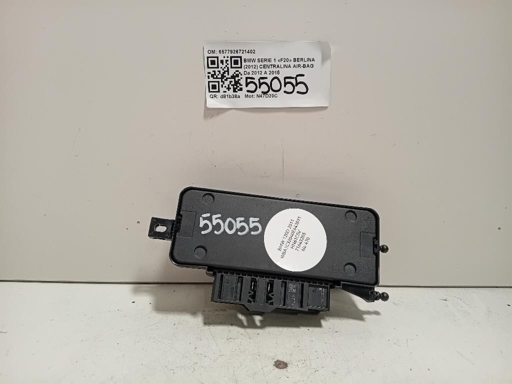 Centralina Air-bag 6577926721402 Bmw Serie 1 F20 Berlina 2012