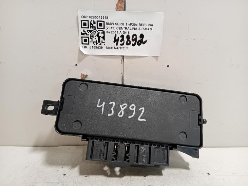 Centralina Air-bag 0285012518 Bmw Serie 1 F20 Berlina 2012