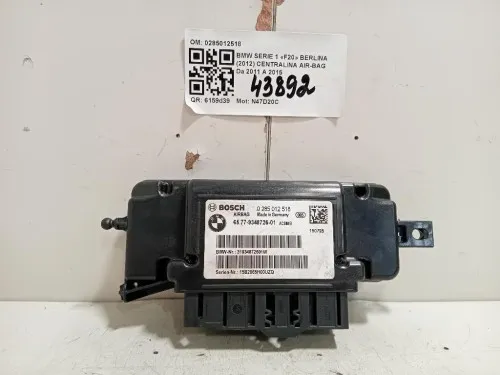 Centralina Air-bag 0285012518 Bmw Serie 1 F20 Berlina 2012