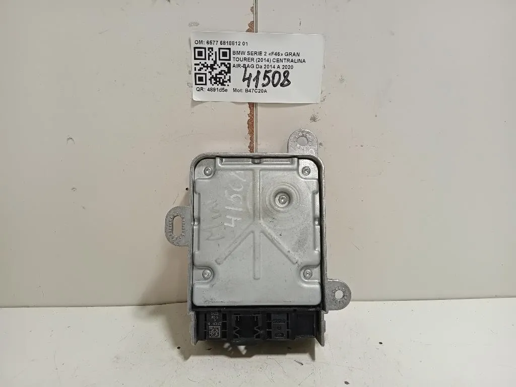 Centralina Air-bag 6577 6818812 01 Bmw Serie 2 F46 GRAN Tourer 2014