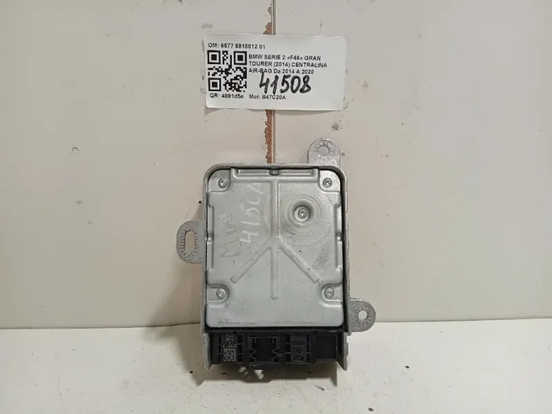 Centralina Air-bag 6577 6818812 01 Bmw Serie 2 F46 GRAN Tourer 2014
