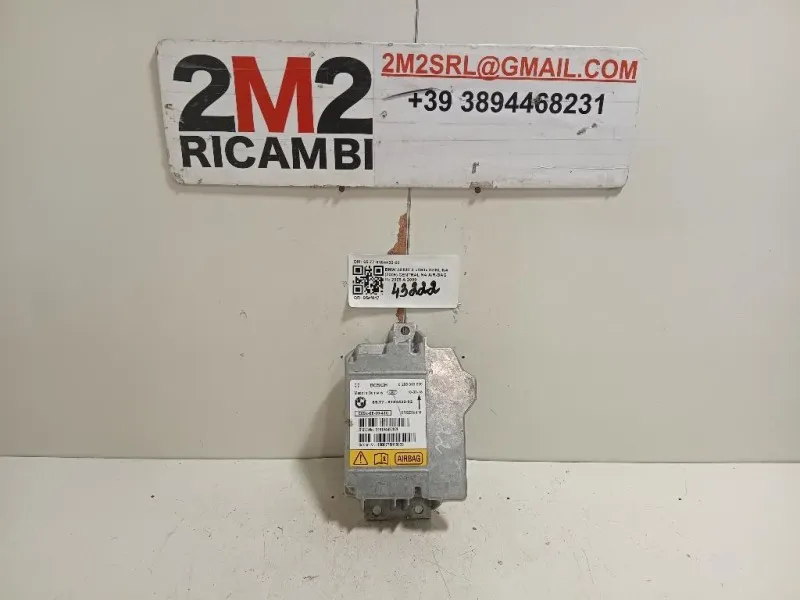 Centralina Air-bag 6577-9184432-02 Bmw Serie 3 E90 Berlina 2005