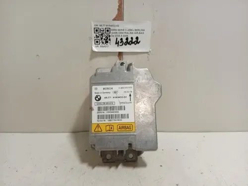 Centralina Air-bag 6577-9184432-02 Bmw Serie 3 E90 Berlina 2005