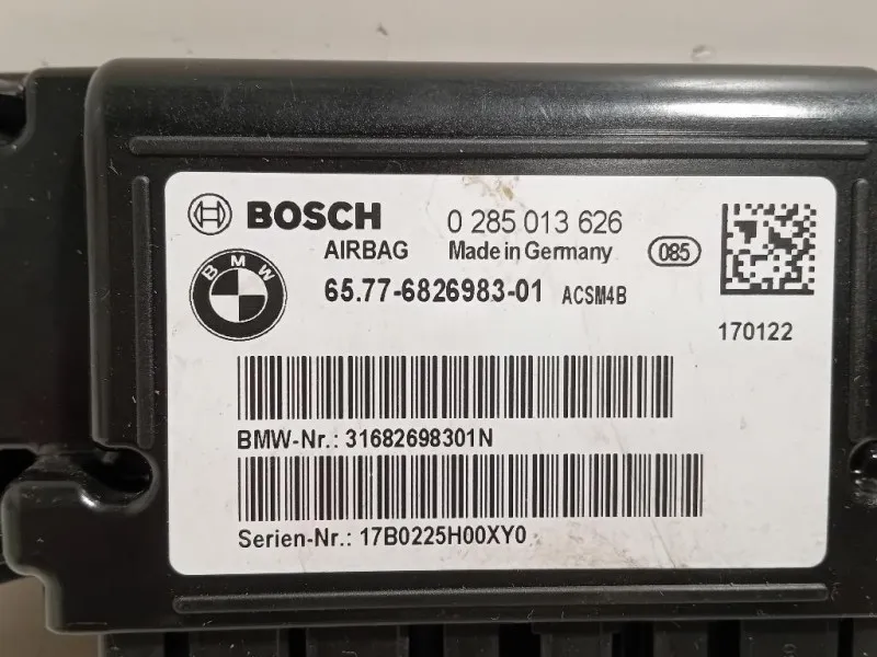 Centralina Air-bag 6577682698301 Bmw Serie 3 E92 Coupe 2007
