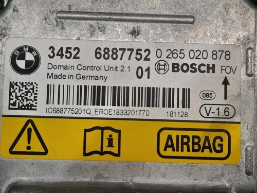 Centralina Air-bag 34526878198 Bmw Serie 3 F30 Berlina 2015