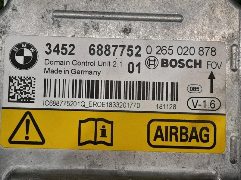 Centralina Air-bag 34526878198 Bmw Serie 3 F30 Berlina 2015