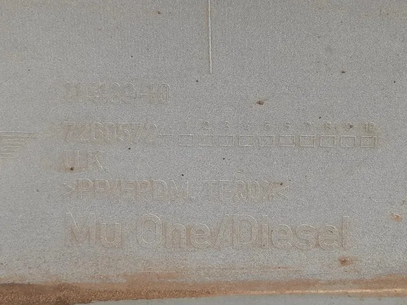 Paraurti POST 7260572 Mini MINI ONE R56 2007