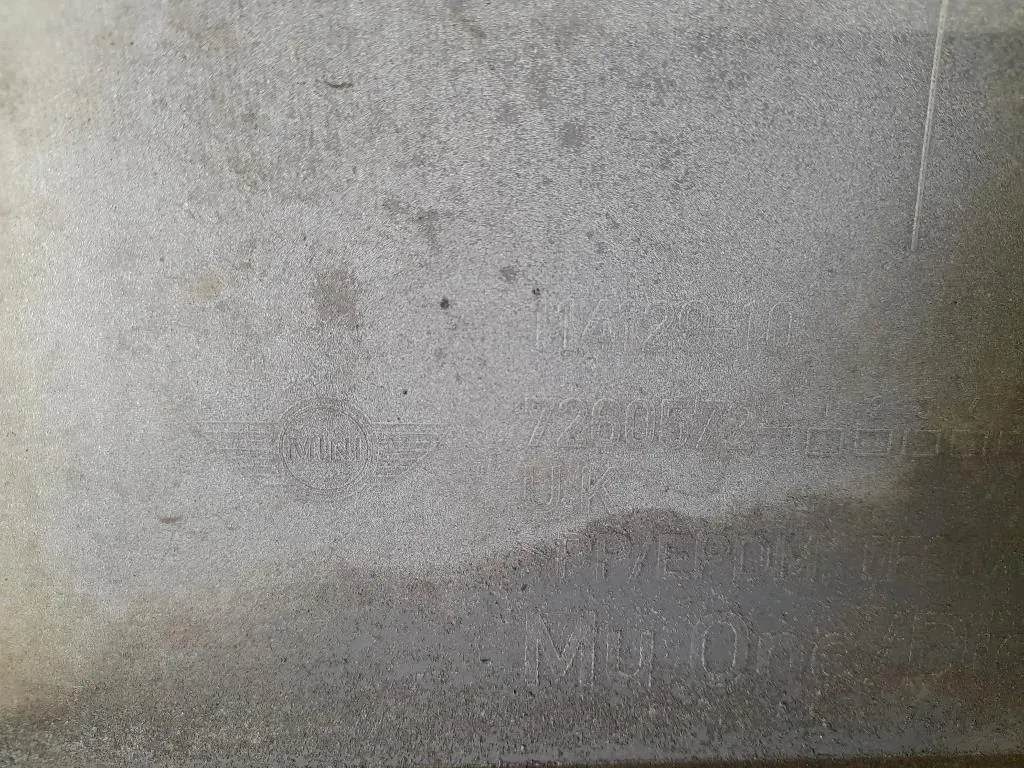 Paraurti POST 7260572 Mini MINI ONE R56 2007