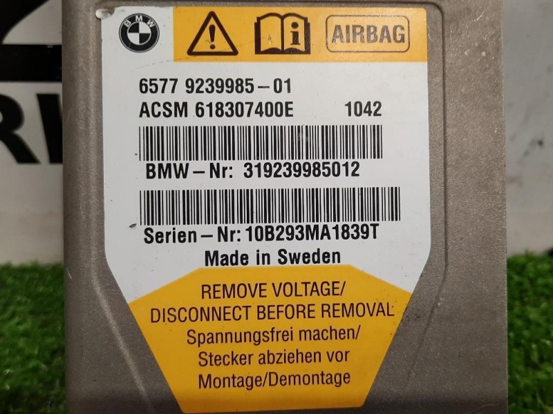 Centralina Air-bag 6577 9239985-01 Bmw Serie 5 F10 Berlina 2010