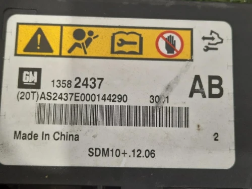 Centralina Air-bag 13582437 Chevrolet Orlando 2011