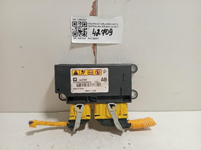 Centralina Air-bag 13582437 Chevrolet Orlando 2011