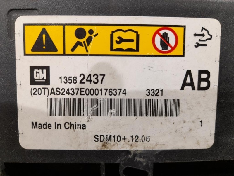 Centralina Air-bag 13582437 Chevrolet Orlando 2011