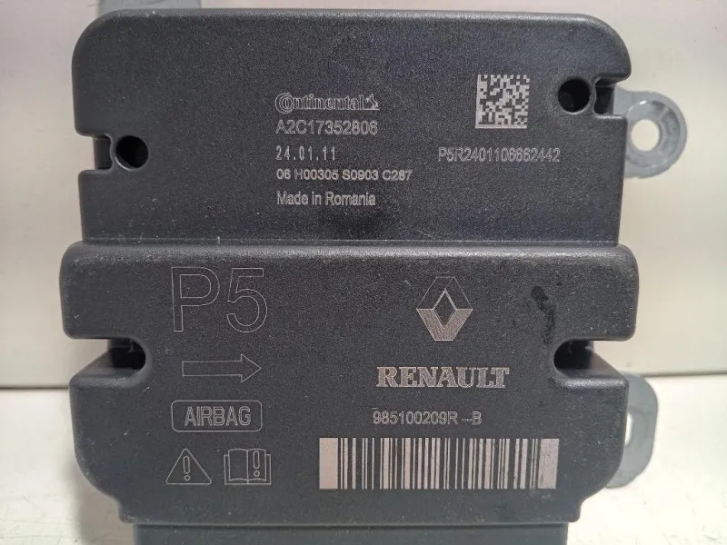 Centralina Air-bag 985100209R Dacia Duster II 2021