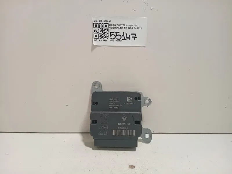 Centralina Air-bag 985100209R Dacia Duster II 2021