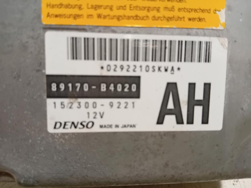 Centralina Air-bag 89170-B4020 Daihatsu Terios II 2009