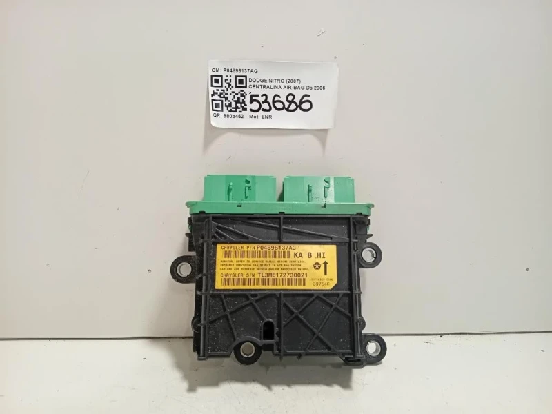 Centralina Air-bag P04896137AG Dodge Nitro 2007
