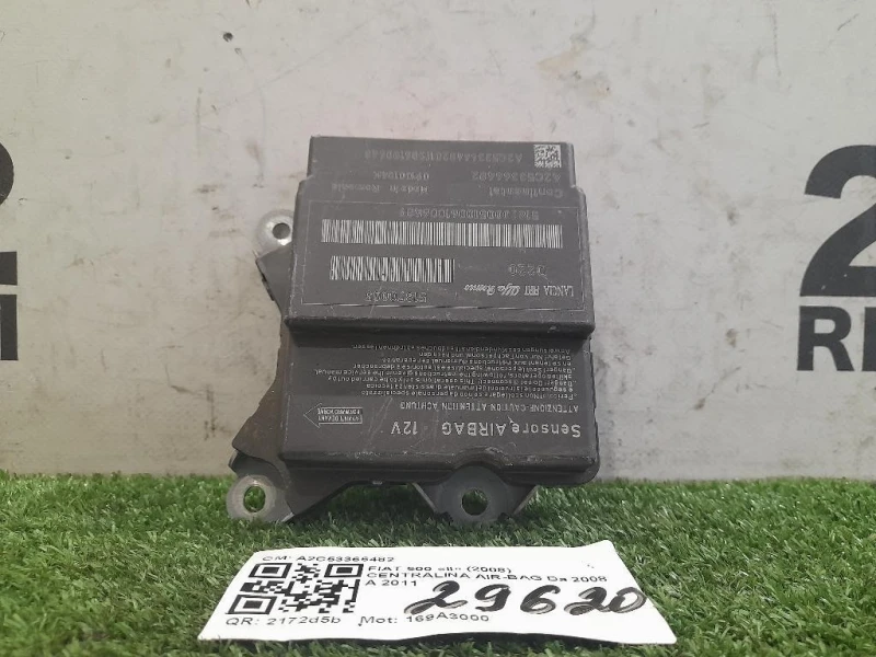 Centralina Air-bag A2C53366482 Fiat 500 II 2008