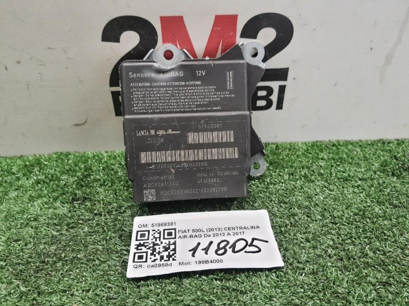 Centralina Air-bag 51968381 Fiat 500L 2013
