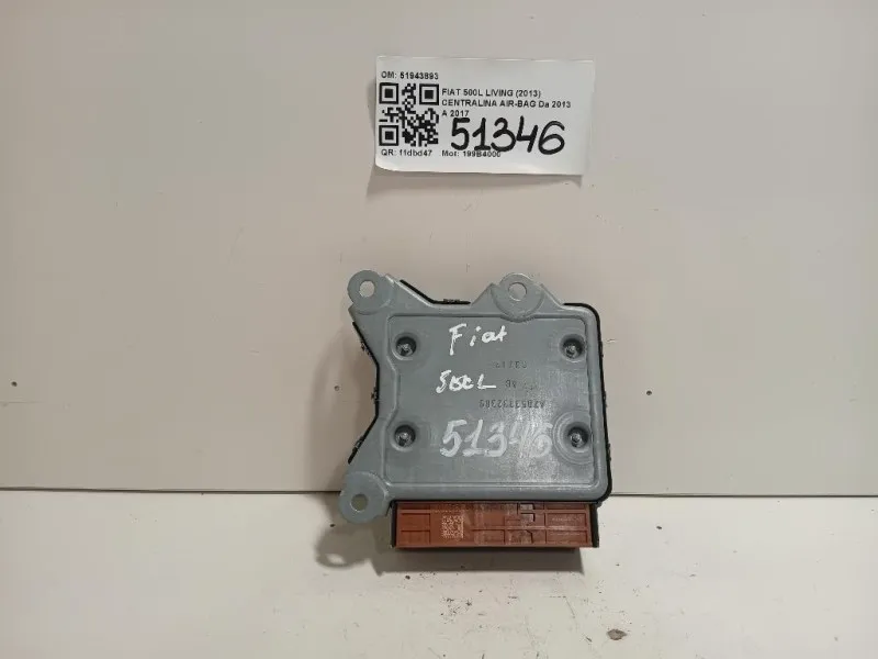 Centralina Air-bag 51943893 Fiat 500L Living 2013
