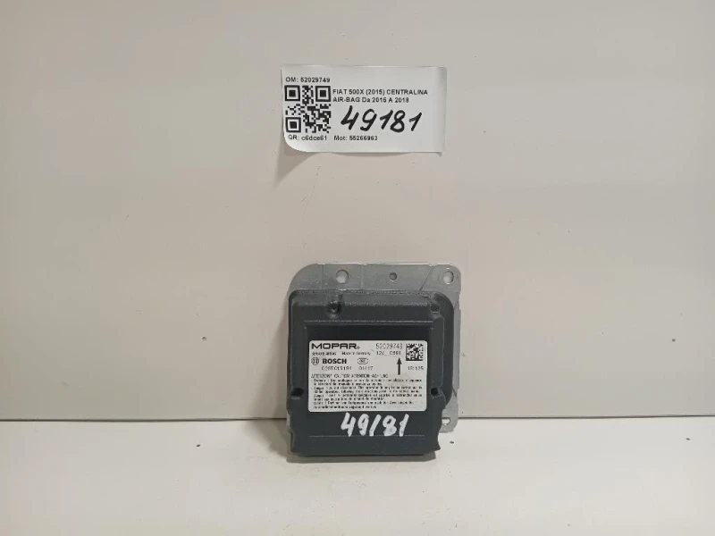 Centralina Air-bag 52029749 Fiat 500X 2015