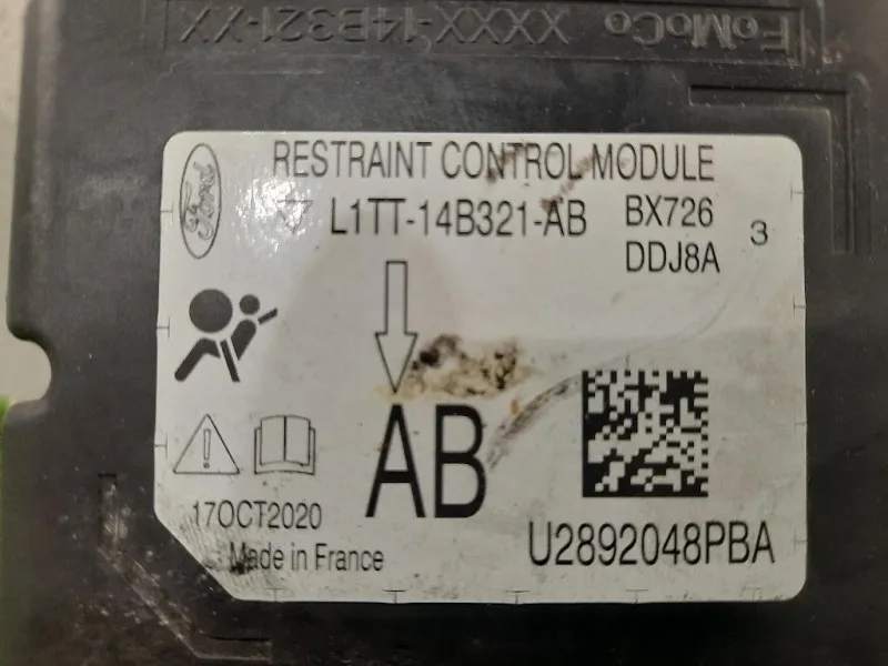Centralina Air-bag L1TT-14B321-AB Ford PUMA II 2019