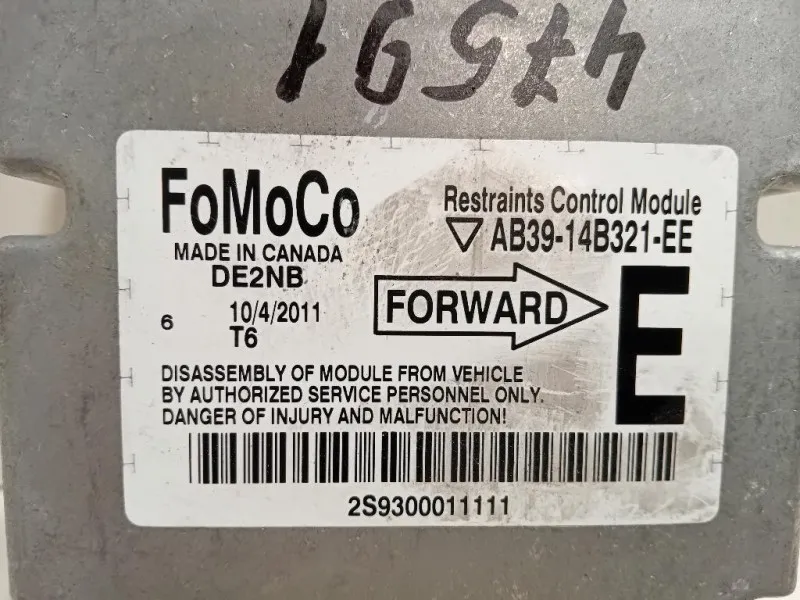 Centralina Air-bag AB39-14B321-EE Ford Ranger IV 2012