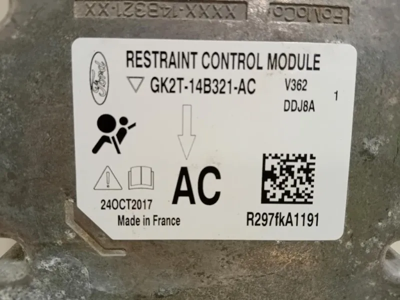 Centralina Air-bag GK2T14B321AC Ford Transit V 2011