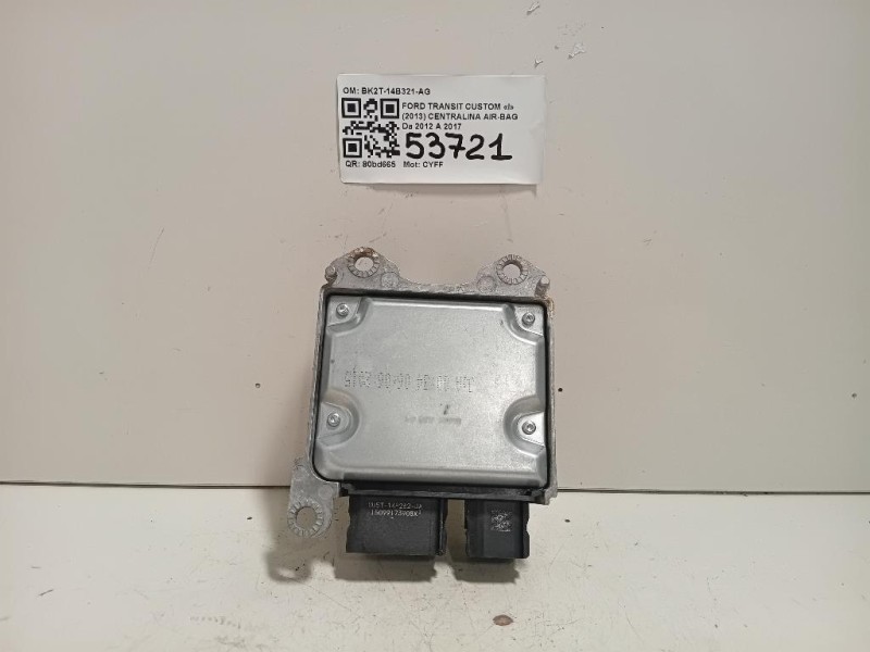 Centralina Air-bag BK2T-14B321-AG Ford Transit Custom I 2013