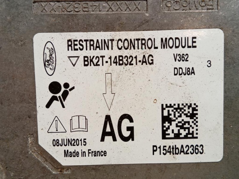 Centralina Air-bag BK2T-14B321-AG Ford Transit Custom I 2013
