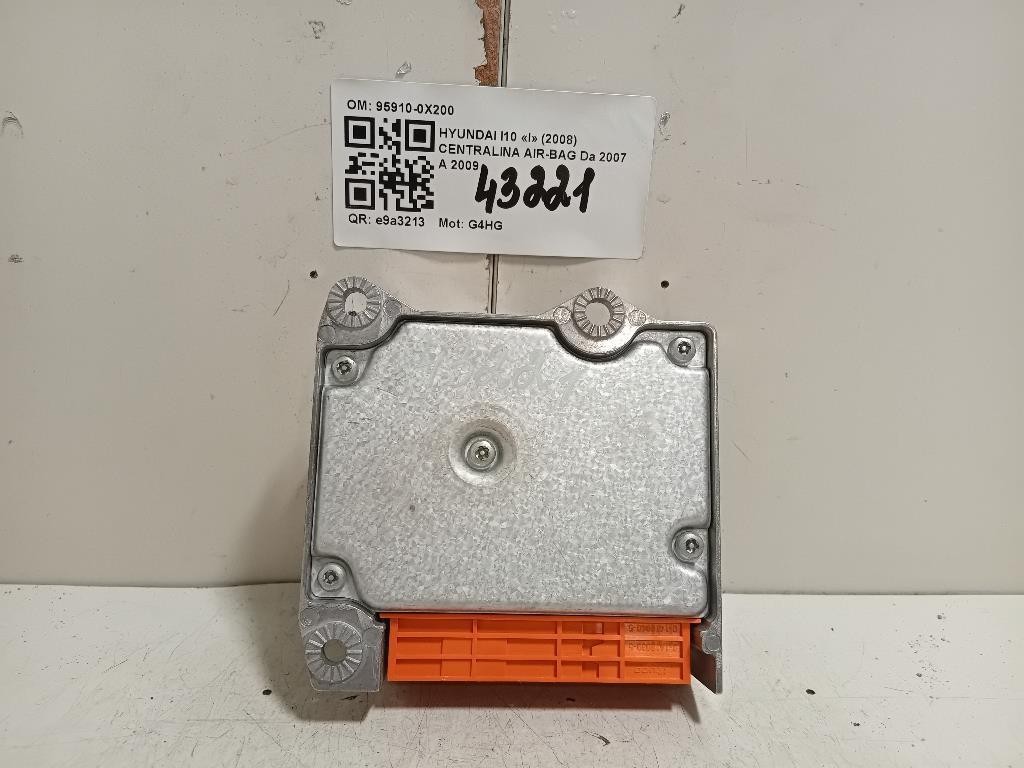 Centralina Air-bag 95910-0X200 Hyundai I10 I 2008