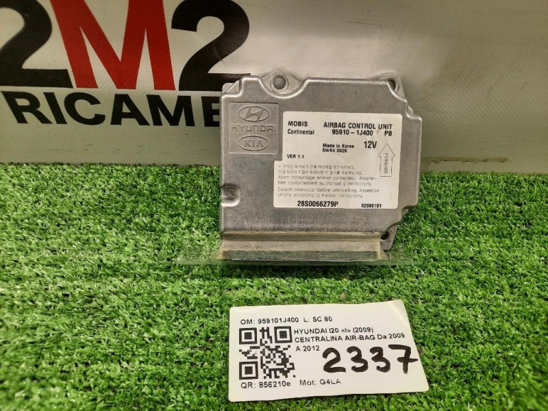 Centralina Air-bag 959101J400 Hyundai I20 I 2009